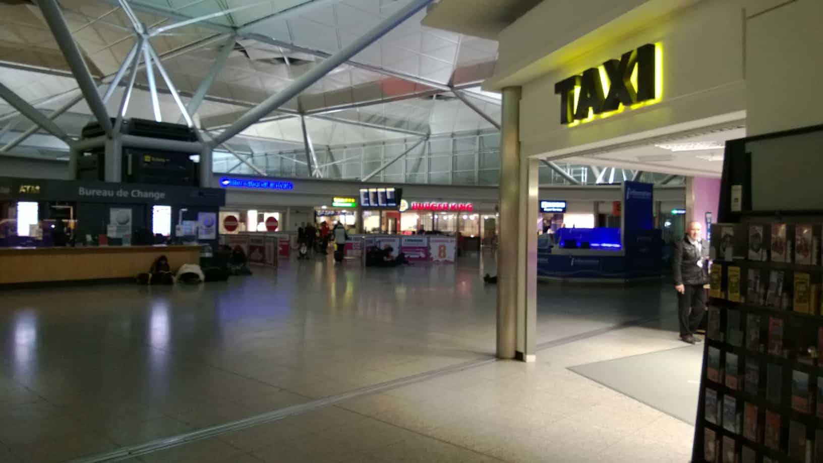 taxi stansted londra