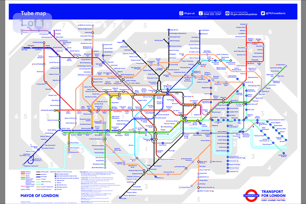 mappa metro 2019