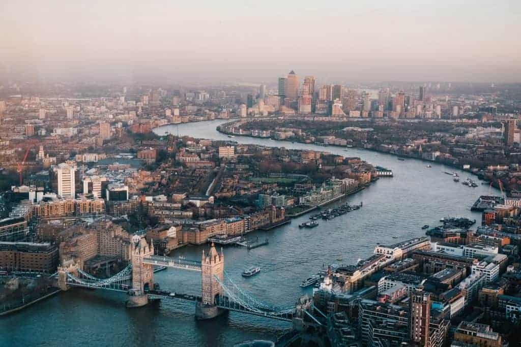 città inglesi più importanti: Londra