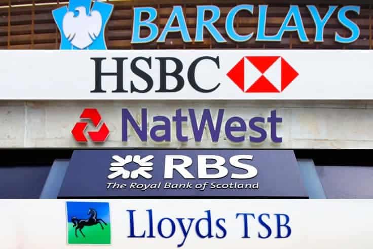 banche inglesi