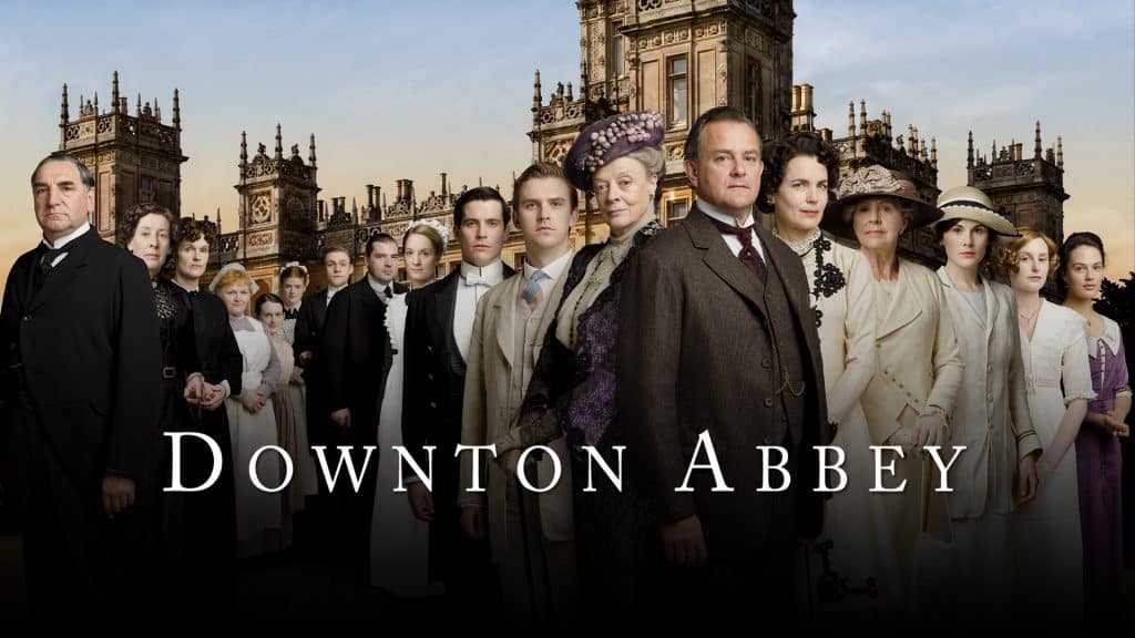 downton abbey serie tv in inglese