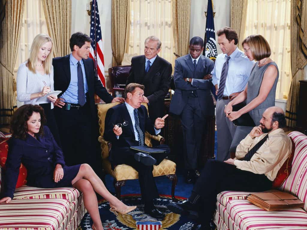 The West Wing serie tv in inglese