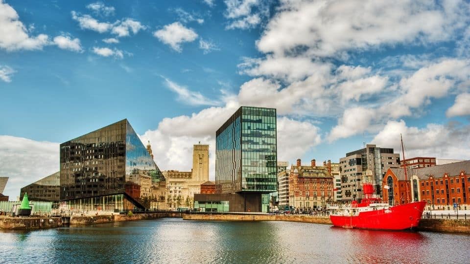 città inglesi più famose Liverpool
