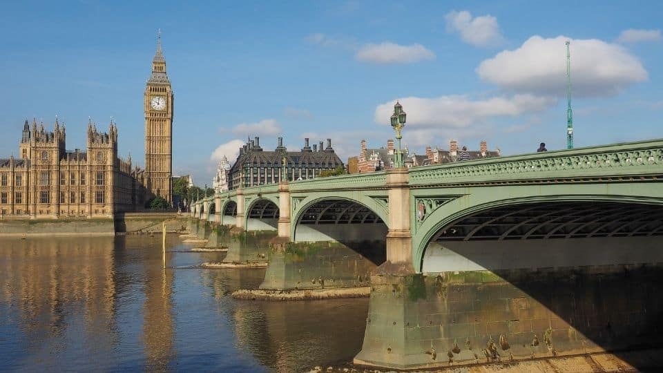 Westminster Bridge ponte di Londra