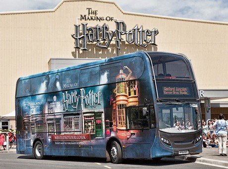 La navetta degli Studios Harry Potter a Londra