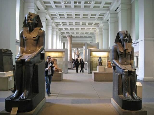 british museum gallerie egizie